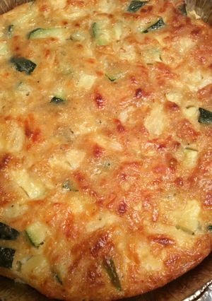 A picture of Best Zucchini Pie Ever.