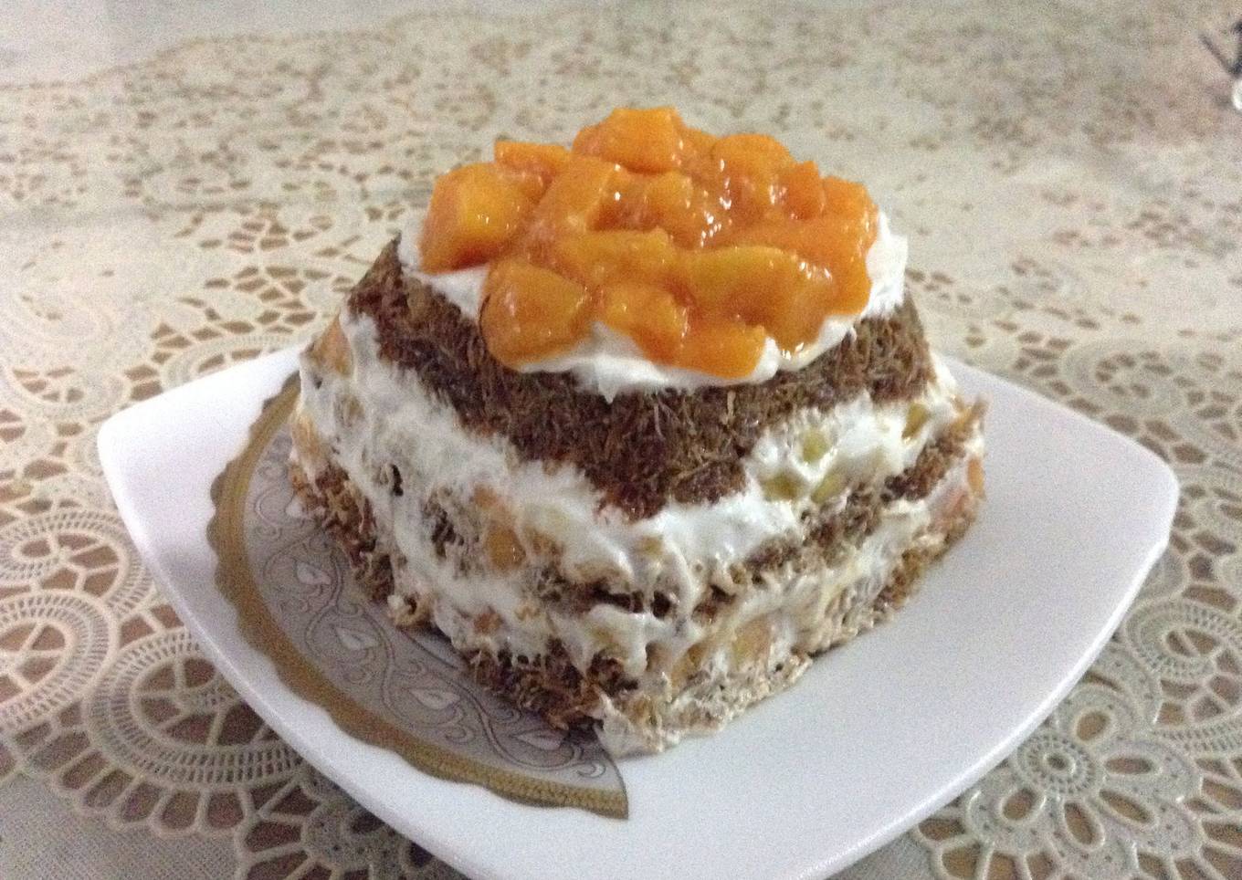 Konafa With Mango