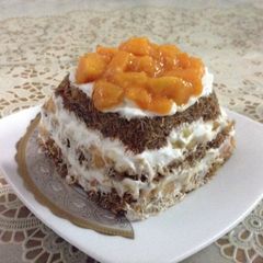A picture of Konafa With Mango.