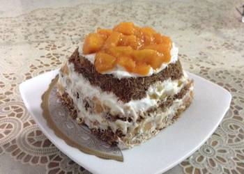 How to Cook Yummy Konafa With Mango