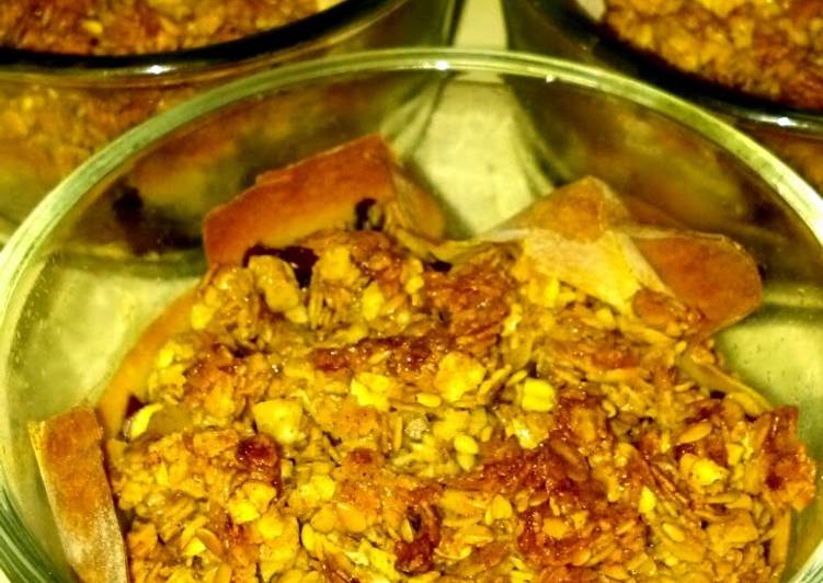 Recipe of Super Quick Homemade Revolutionary Berry Breakfast Tart Crunch