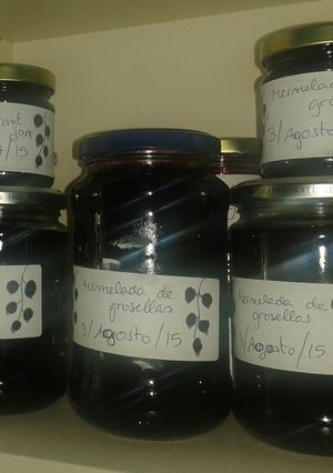 A picture of Blackcurrant jam.