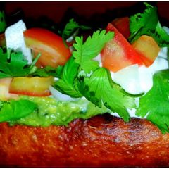 A picture of Mike's Green Chile Chicken Chimmies.