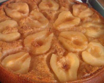 Easy Fast Cooking Vickys Pear and Apple UpsideDown Cake Dairy Egg  SoyFree Delicious Perfect