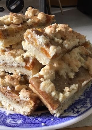 A picture of Low sugar coconut slices #mycookbook.