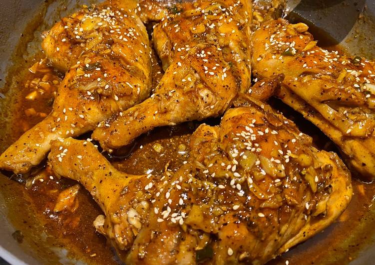 Recipe of Super Quick Stew chicken with black pepper