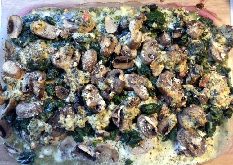 Award-winning Tostitos spinach dip loaded fish bake