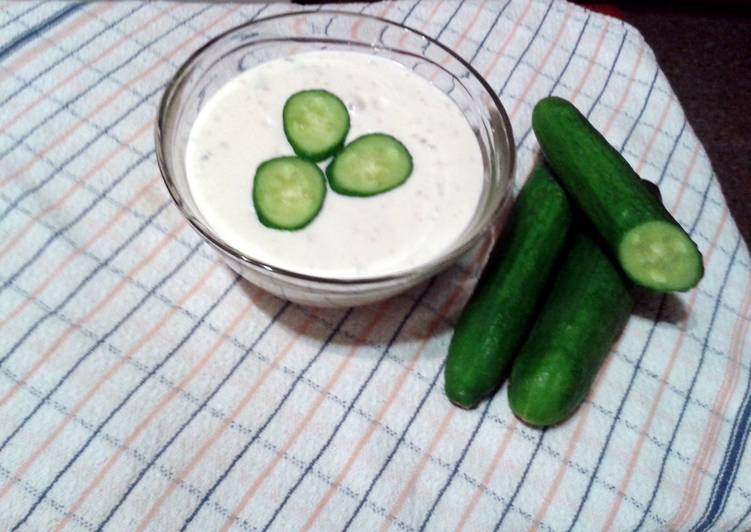 Steps to Prepare Any-night-of-the-week TZATZIKI SAUCE