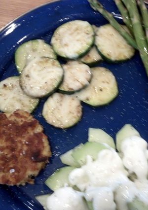 A picture of Zucchini Chips.