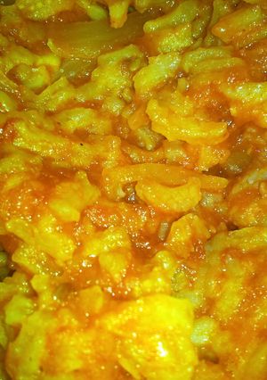 A picture of Mama's 'Spanish' rice... deep south style.