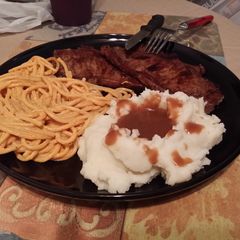A picture of Creamy chipotle spaghetti.