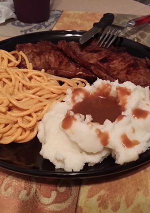 A picture of Creamy chipotle spaghetti.