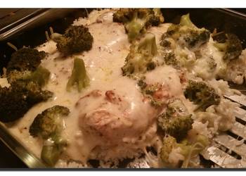 How to Cook Tasty CHICKEN Broccoli Cheese Bake