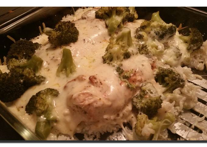 Steps to Make Super Quick Homemade CHICKEN Broccoli Cheese Bake
