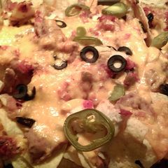 A picture of Chicken Nachos.