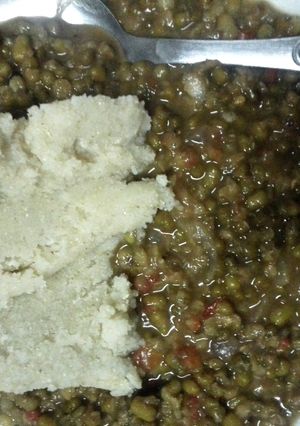 A picture of Stewed Green Grams.