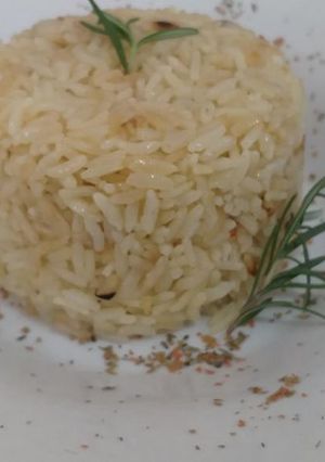 Una foto de Arroz pilaf