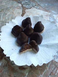 Una foto de Conitos rellenos de dulce de leche sin TACC