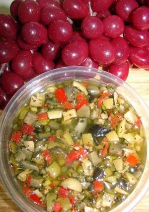 A picture of Muffaletta Olive Salad.