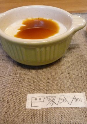 A picture of Kinako Milk Agar Jello.