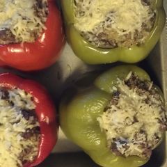 A picture of Simply Stuffed Bell Peppers.