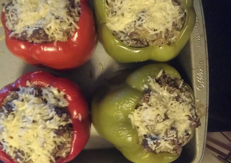 Simple Way to Prepare Favorite Simply Stuffed Bell Peppers