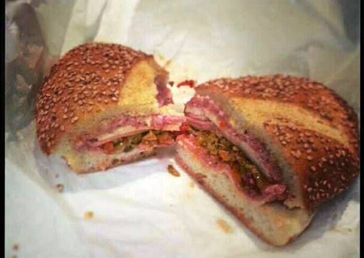 Recipe of Quick Muffaletta Sandwich