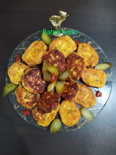 عکسی از دستور کوکو سبزیجات