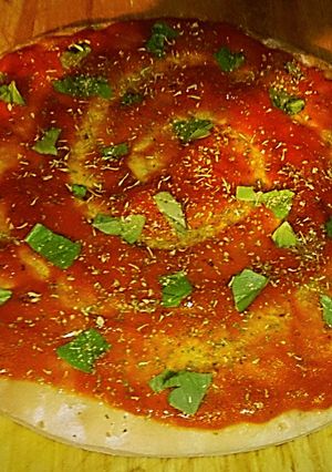 A picture of Tex's New York Style Pizza Sauce 🍕.