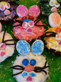 A picture of Cute - As -A Bunny Cupcake.