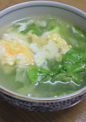 A picture of Easy Lettuce Soup.