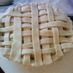 A picture of Easy pie crust , makes 2.