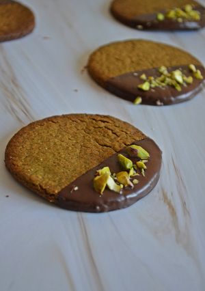 Una foto de Galletas súper crujientes de moringa