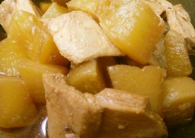 Recipe of Quick Simmered Tuna & Daikon Radish