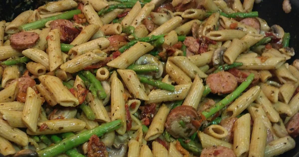 Turkey Sausage Pasta Recipe by Claudia CarlosMata Cookpad