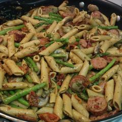 Turkey Sausage Pasta A picture of Turkey Sausage Pasta.