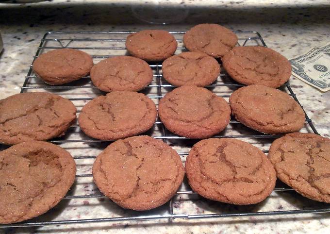 Molasses Sugar Cookies