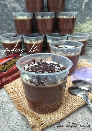 Foto resep 50. puding kfc #penyegartenggorokanibu