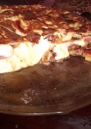 Una foto de Tortilla rellena!!!