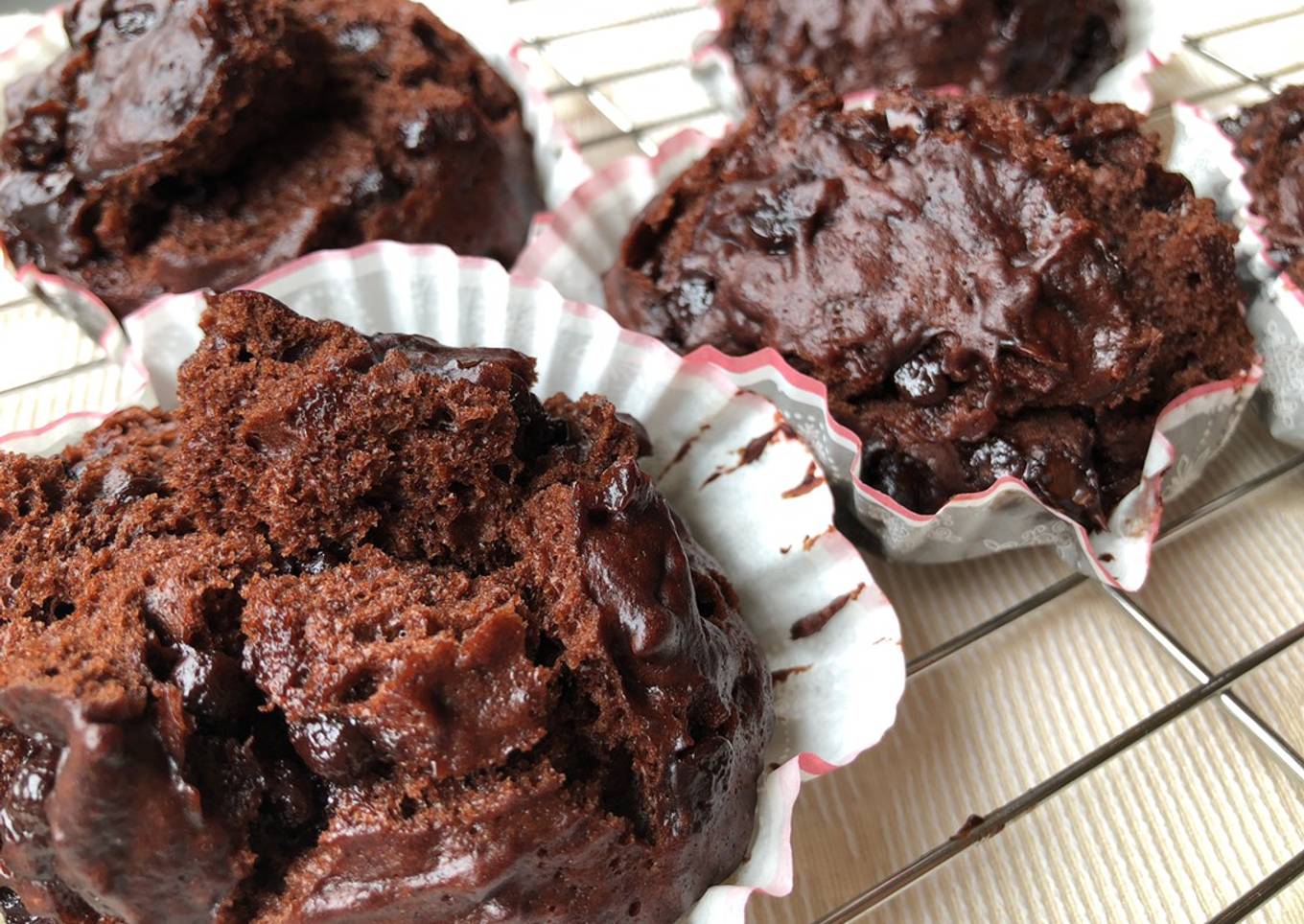 Steamed Japanese Double Chocolate Bread (Michiban)