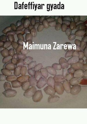 A picture of Boiled groundnut/ dafaffiyar gyada.