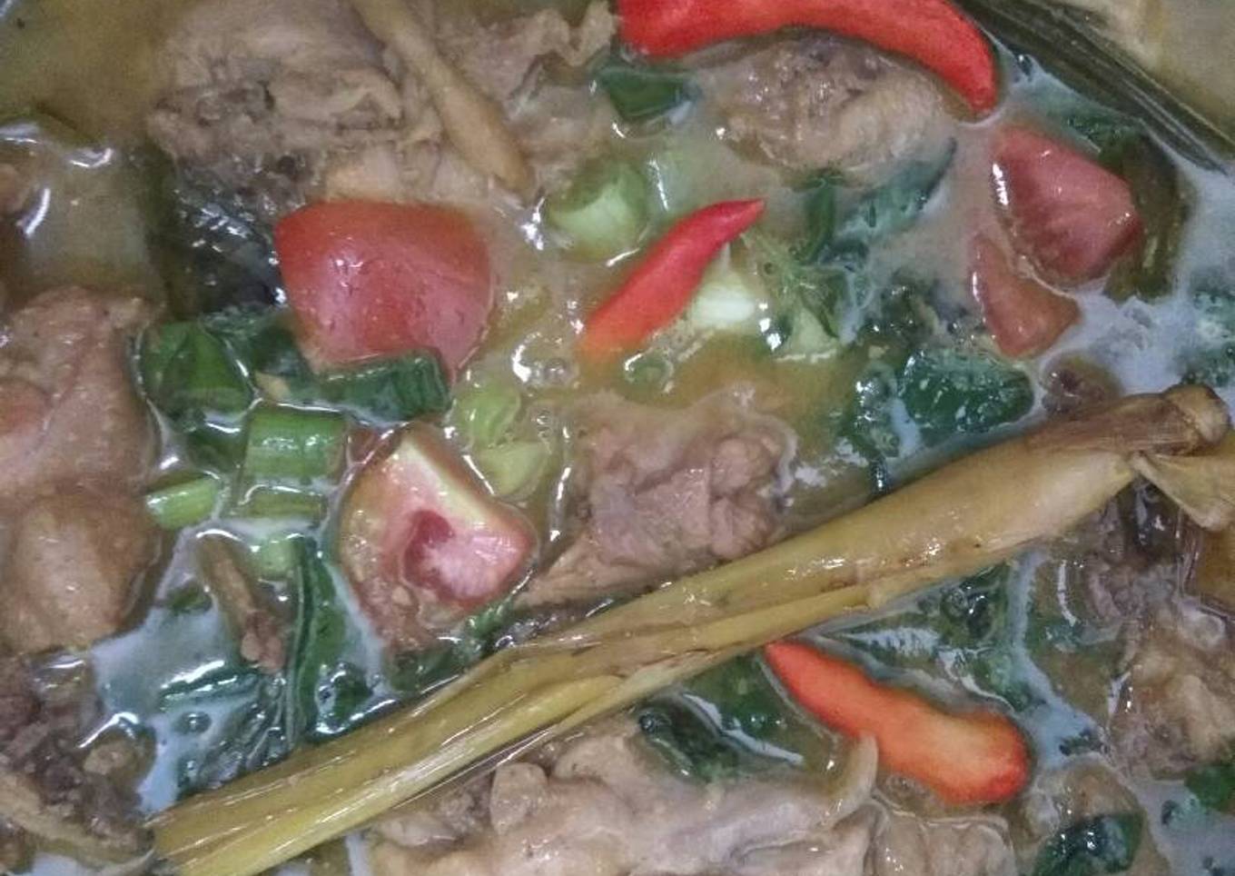 Ayam woku istimewa... 😄
