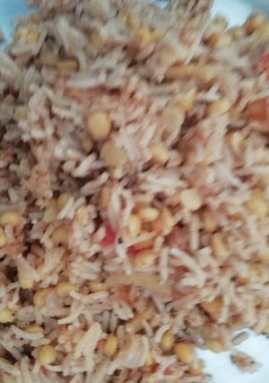 A picture of Chana Daal Pulav.