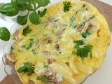 اوملات بطاطا بالبيض وتونة