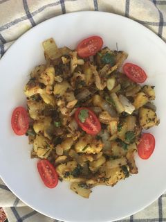 A picture of Spicy Potatoes .