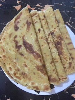 A picture of Carrot chapatis.
