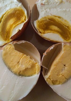 Foto resep Telor Asin Ayam Sederhana