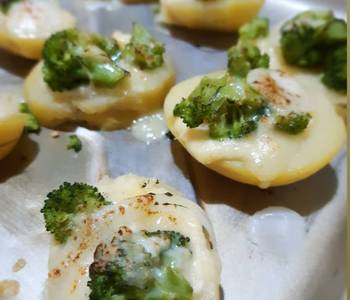 Ultimate Serving Recipe Cheesy Potato Broccoli Yummy