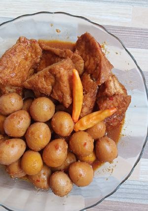 Foto resep Semur Telur Puyuh Tahu