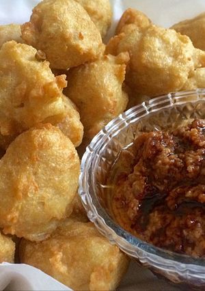 Foto resep Batagor Ayam & Saos Kacang